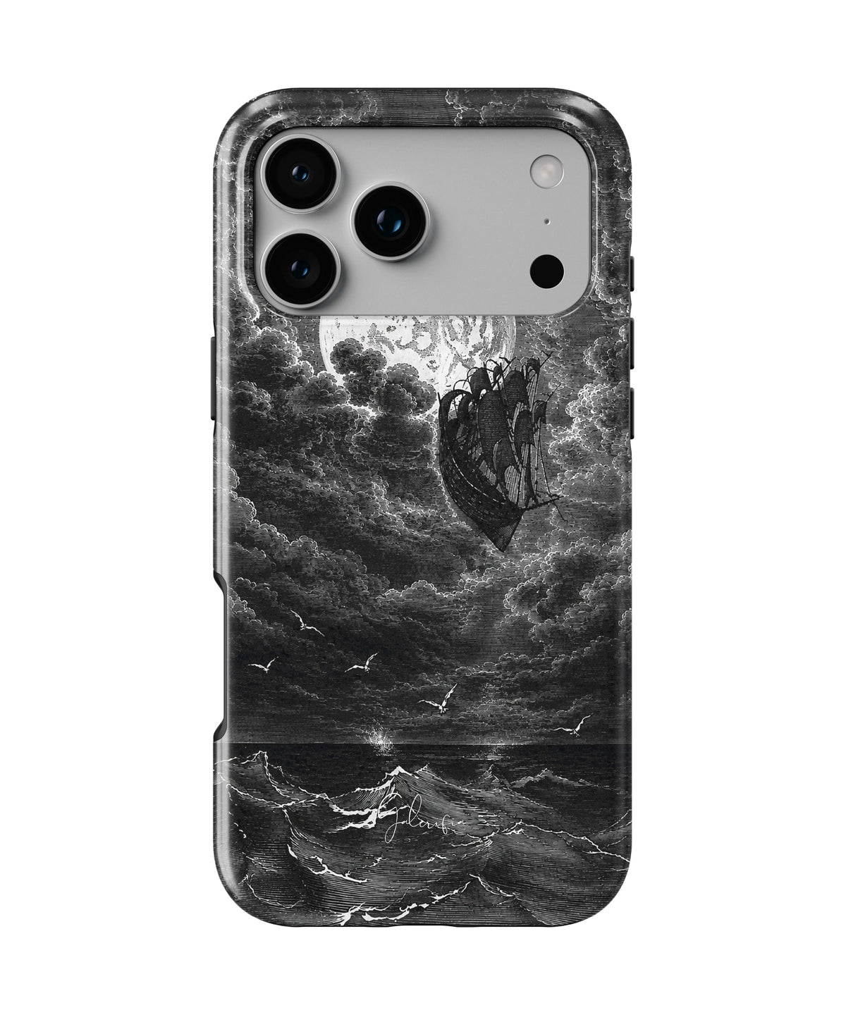 A Voyage to the Moon by Gustave Doré MagSafe iPhone Case