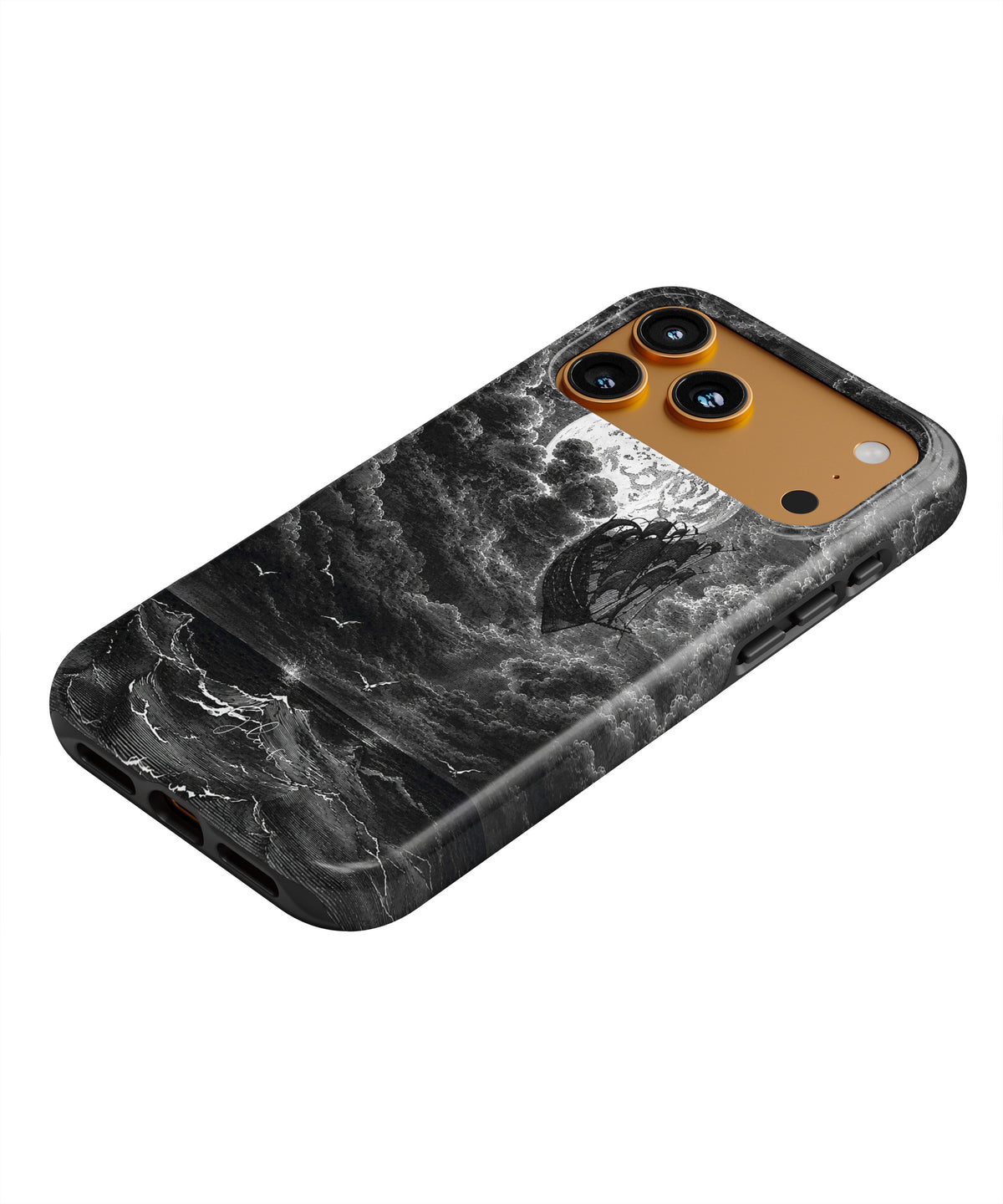 A Voyage to the Moon by Gustave Doré MagSafe iPhone Case