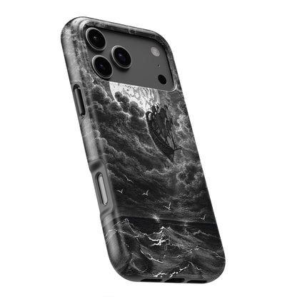 A Voyage to the Moon by Gustave Doré MagSafe iPhone Case
