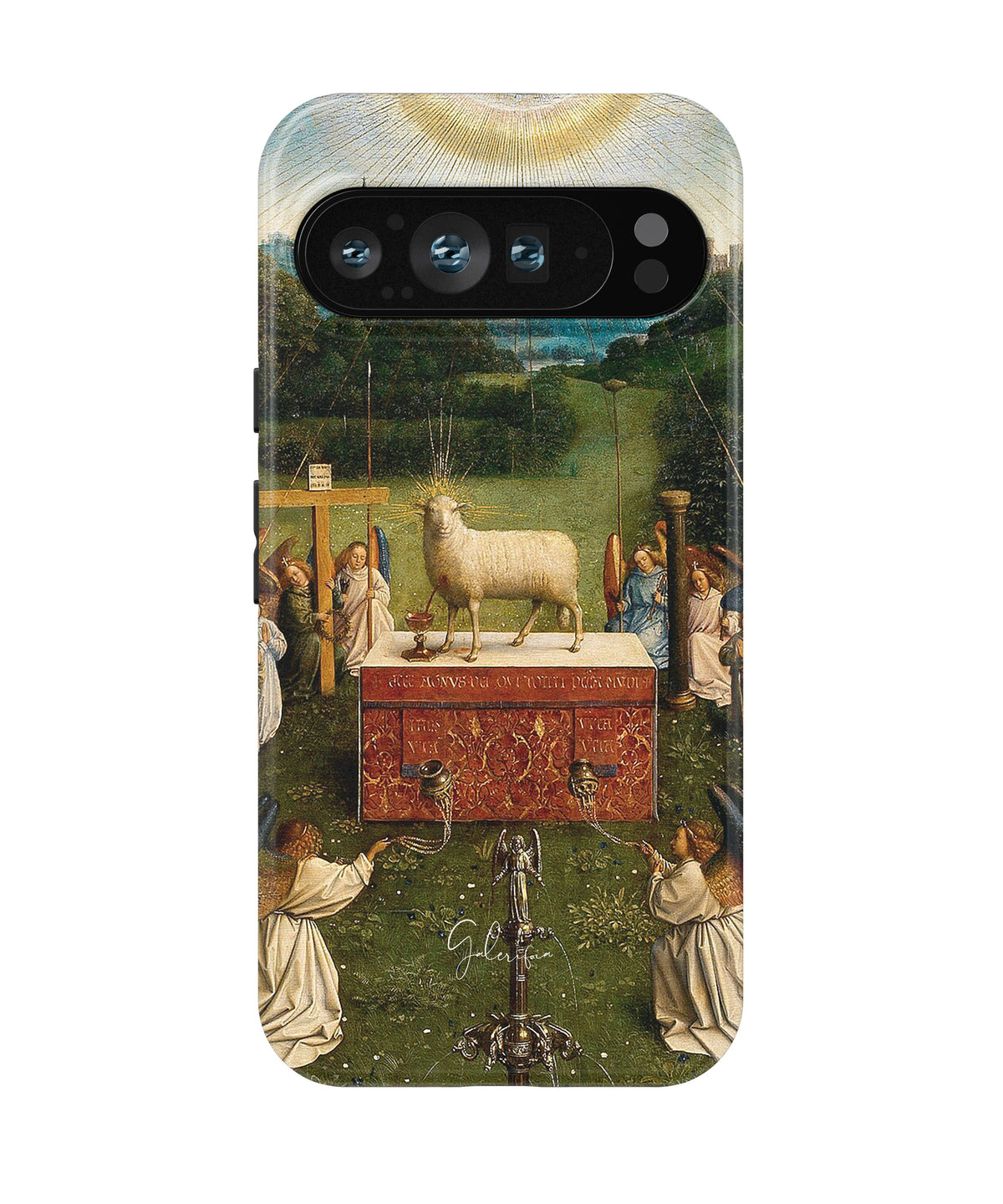 Adoration of the Mystic Lamb by Jan van Eyck Google Pixel Case