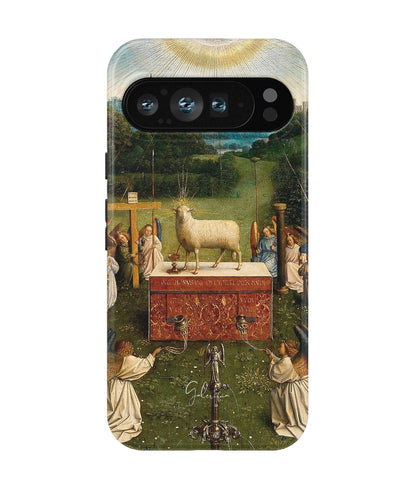 Adoration of the Mystic Lamb by Jan van Eyck Google Pixel Case