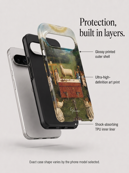 Adoration of the Mystic Lamb by Jan van Eyck Google Pixel Case