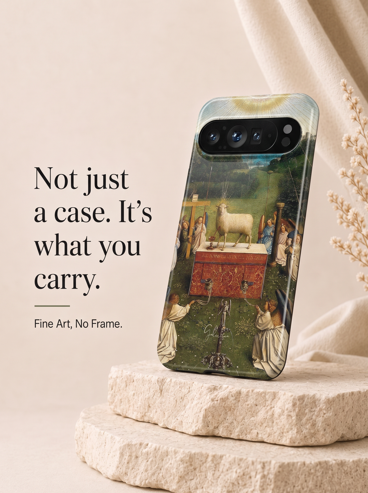 Adoration of the Mystic Lamb by Jan van Eyck Google Pixel Case