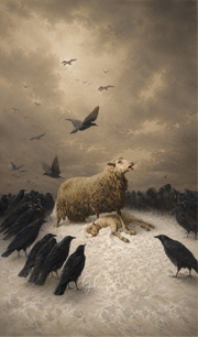 Anguish by August Friedrich Albrecht Schenck