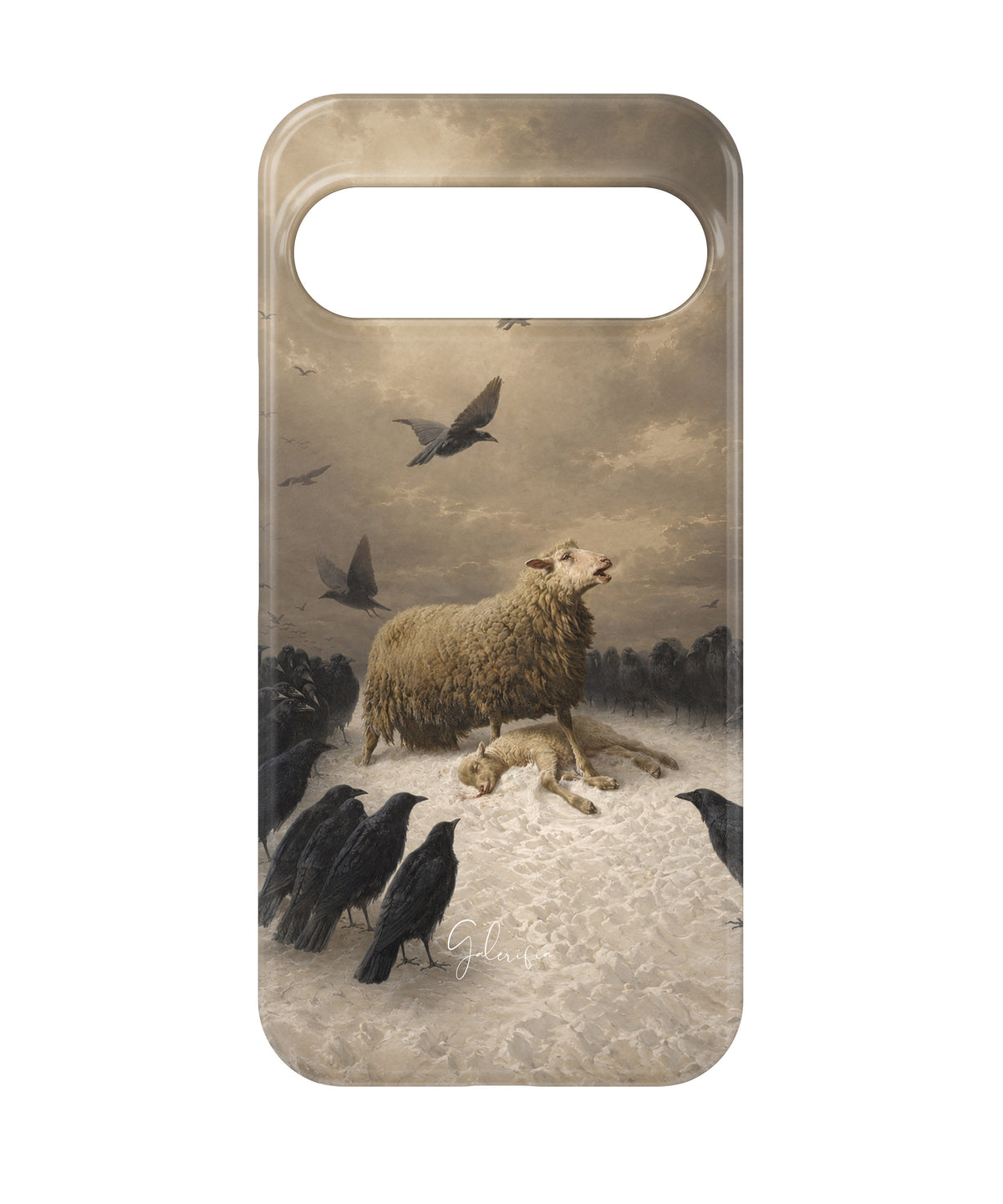 Anguish by August Friedrich Schenck Google Pixel Case