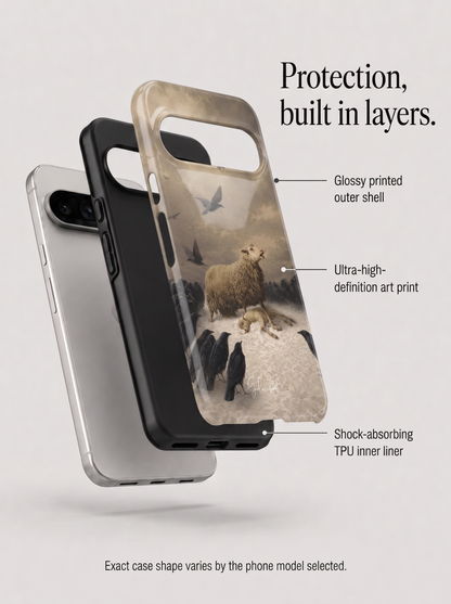 Anguish by August Friedrich Schenck Google Pixel Case