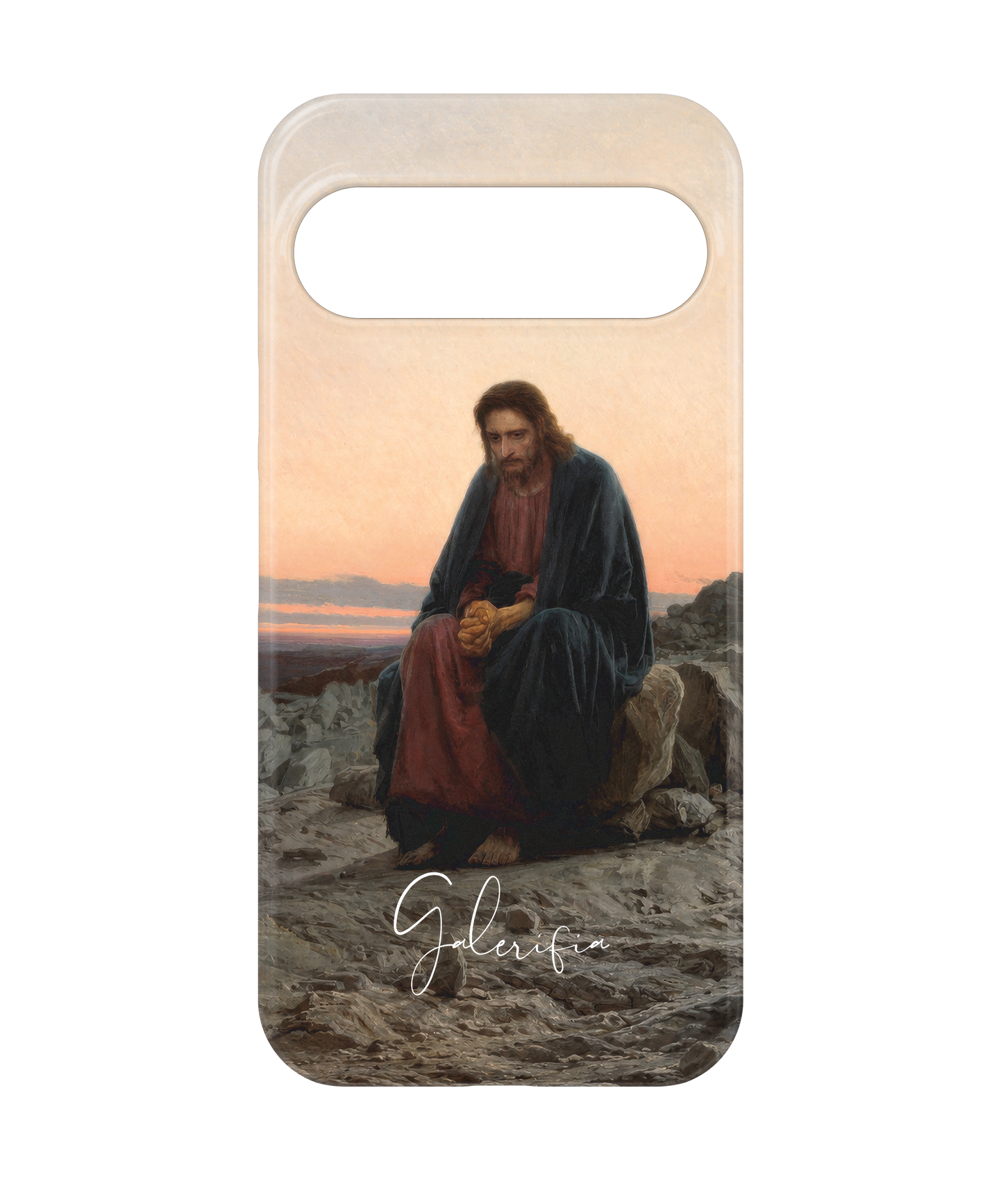 Christ in the Wilderness by Ivan Kramskoy Google Pixel Case