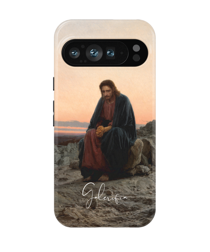 Christ in the Wilderness by Ivan Kramskoy Google Pixel Case