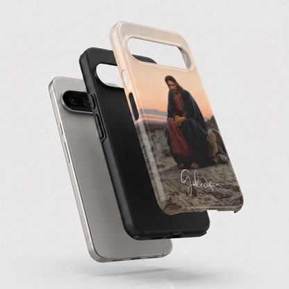Christ in the Wilderness by Ivan Kramskoy Google Pixel Case