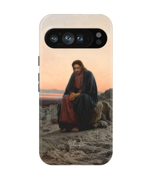 Christ in the Wilderness by Ivan Kramskoy Google Pixel Case