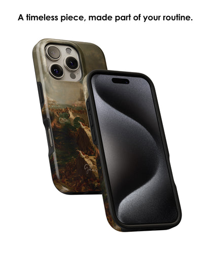 The Course of Empire: Destruction by Thomas Cole iPhone Case