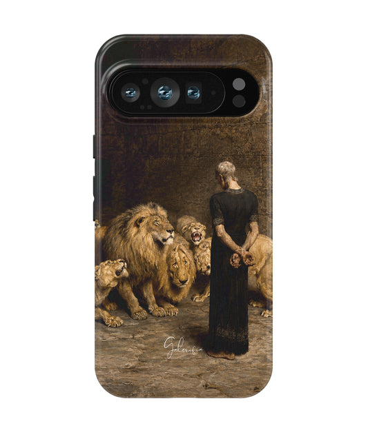 Daniel in the Lions' Den by Briton Rivière Google Pixel Case