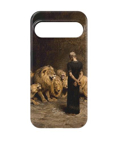 Daniel in the Lions' Den by Briton Rivière Google Pixel Case
