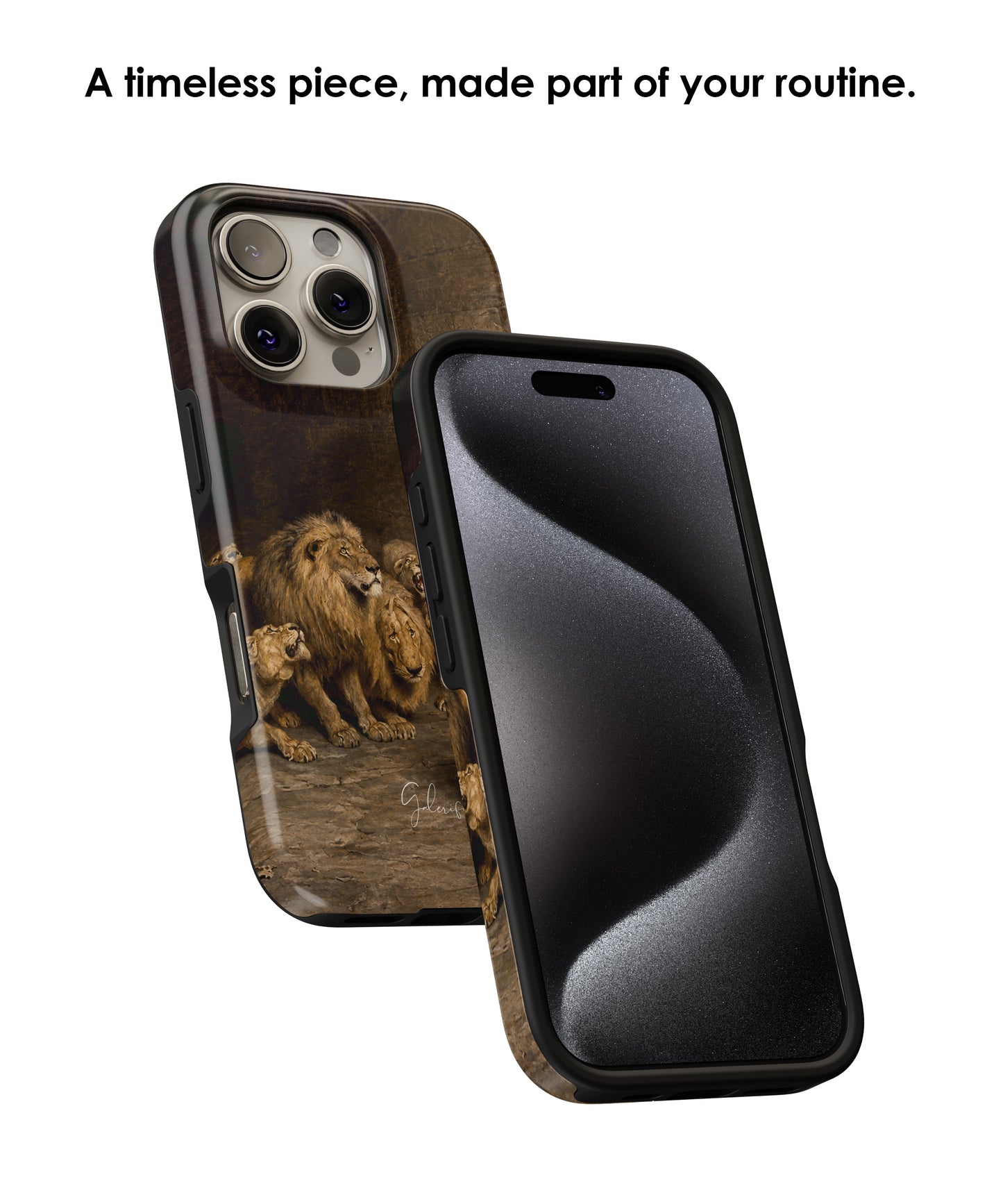 Daniel in the Lion’s Den by Briton Rivière iPhone Case