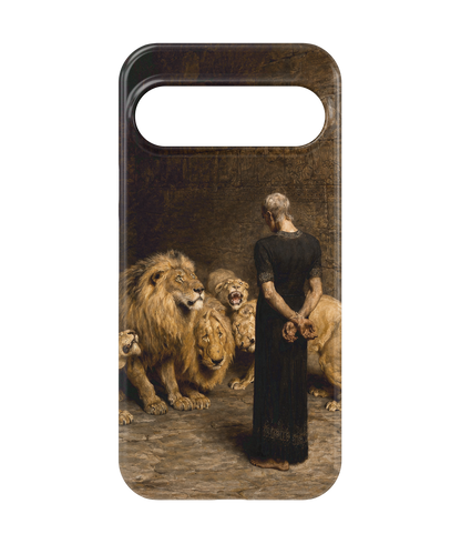 Daniel in the Lions' Den by Briton Rivière Google Pixel Case - Logo Free