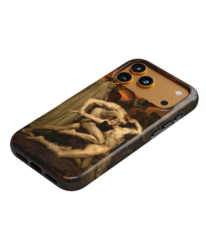 Dante and Virgil in Hell by William-Adolphe Bouguereau MagSafe iPhone Case