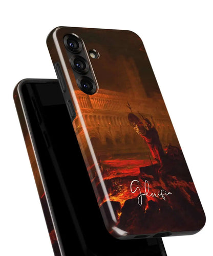 Galerifia Samsung Galaxy art phone case shown from front and back as a timeless everyday accessory