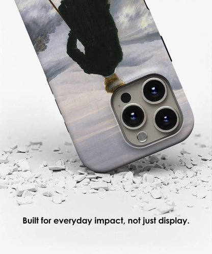 Shock-absorbing structure of Galerifia Wanderer above the Sea of Fog Caspar David Friedrich iPhone case