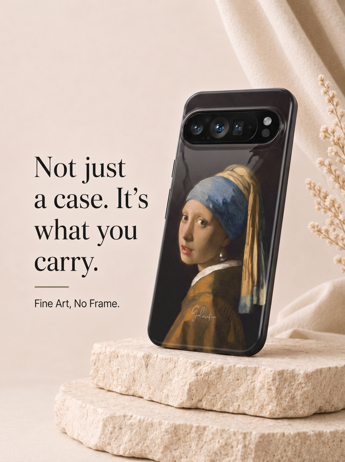 Girl with a Pearl Earring by Johannes Vermeer Google Pixel Case