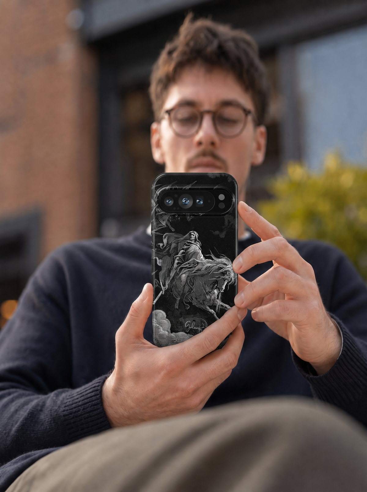 Death on the Pale Horse by Gustave Doré Google Pixel Case