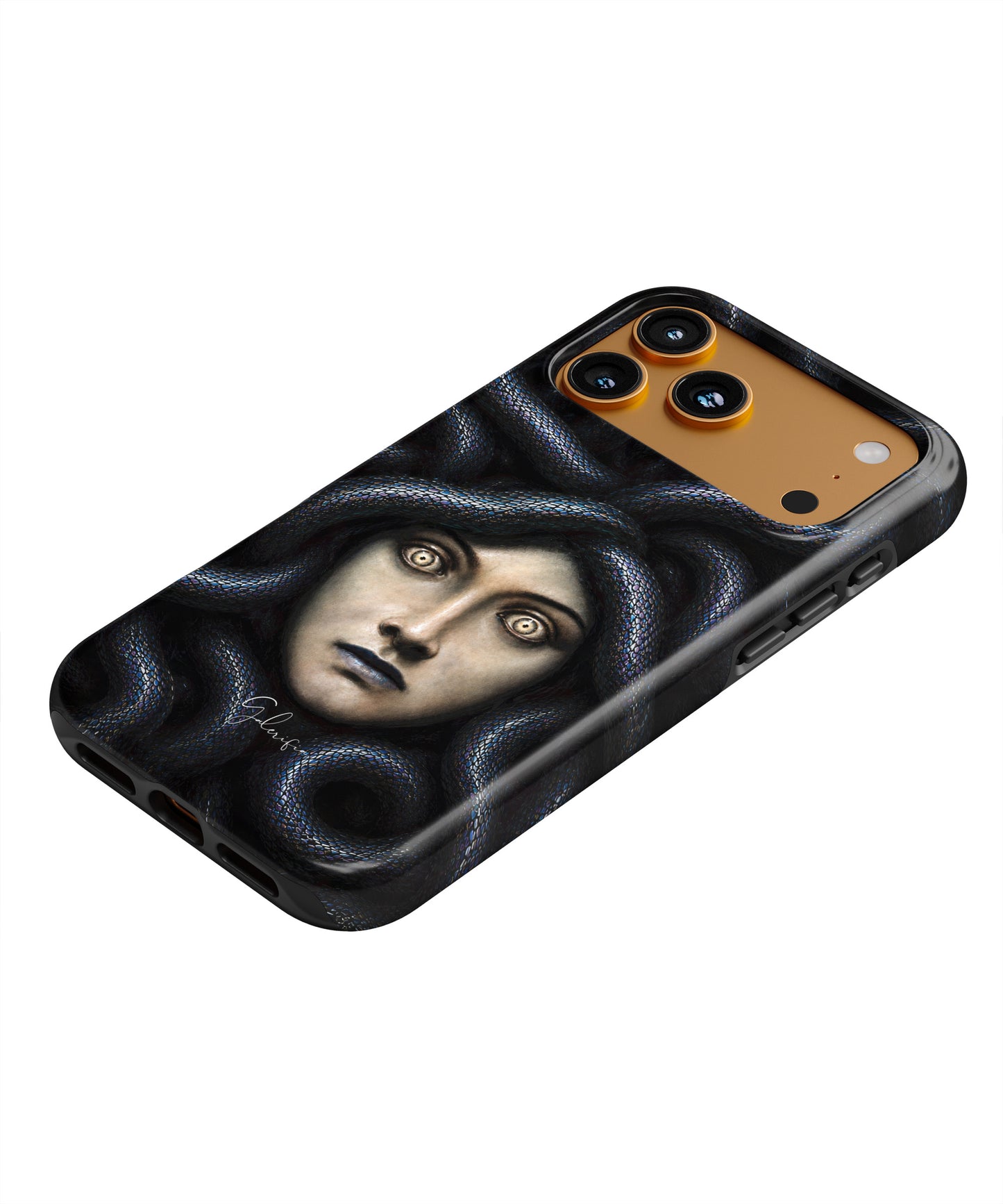 Head of Medusa by Franz von Stuck MagSafe iPhone Case