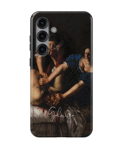 Judith Beheading Holofernes by Artemisia Gentileschi Samsung Galaxy Case
