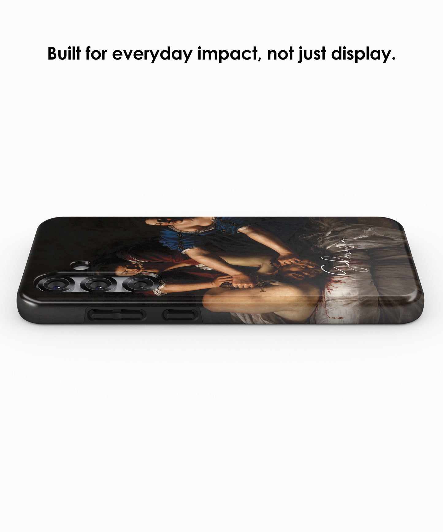 Judith Beheading Holofernes by Artemisia Gentileschi Samsung Galaxy Case