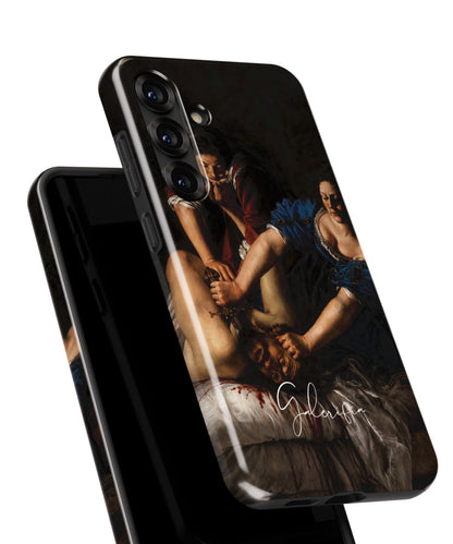 Judith Beheading Holofernes by Artemisia Gentileschi Samsung Galaxy Case