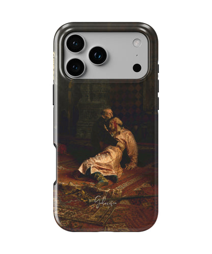 Ivan the Terrible and His Son Ivan by Ilya Repin MagSafe iPhone Case
