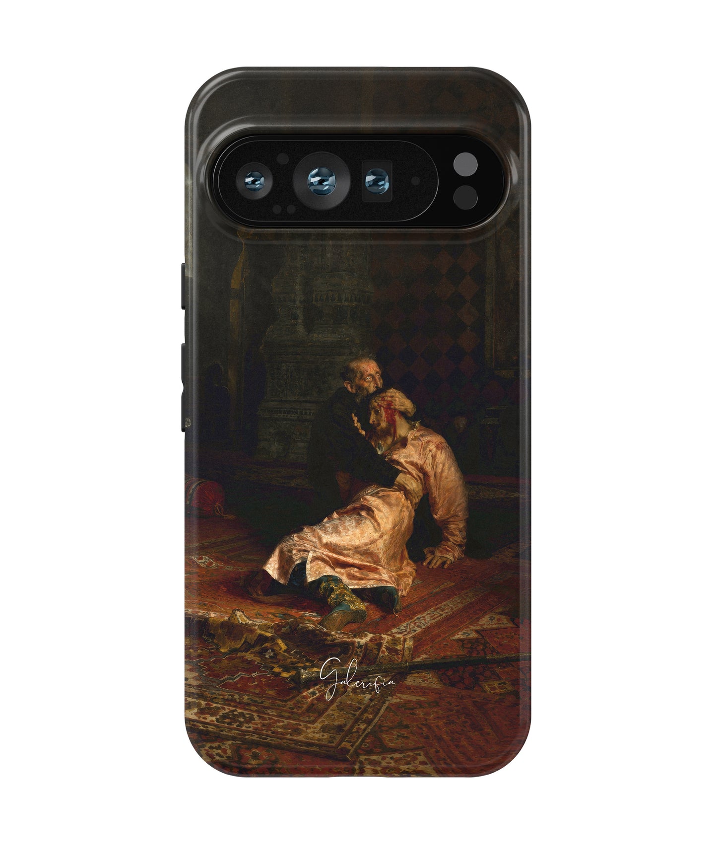 Ivan the Terrible and His Son Ivan by Ilya Repin Google Pixel Case