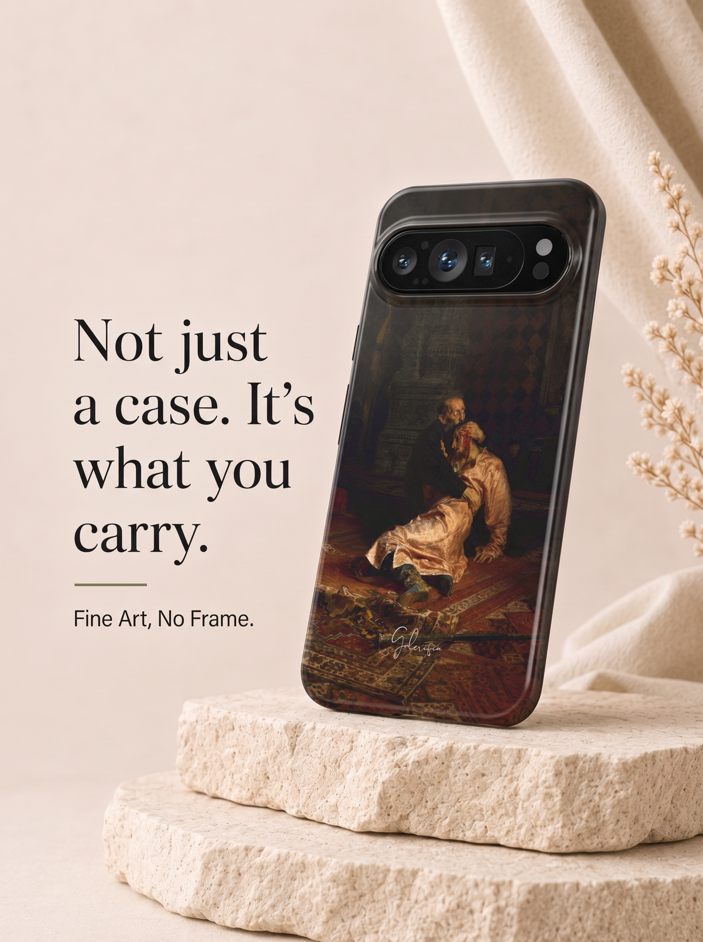 Ivan the Terrible and His Son Ivan by Ilya Repin Google Pixel Case