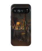 Jeunes femmes au bord du lac by Delphin Enjolras Google Pixel Case