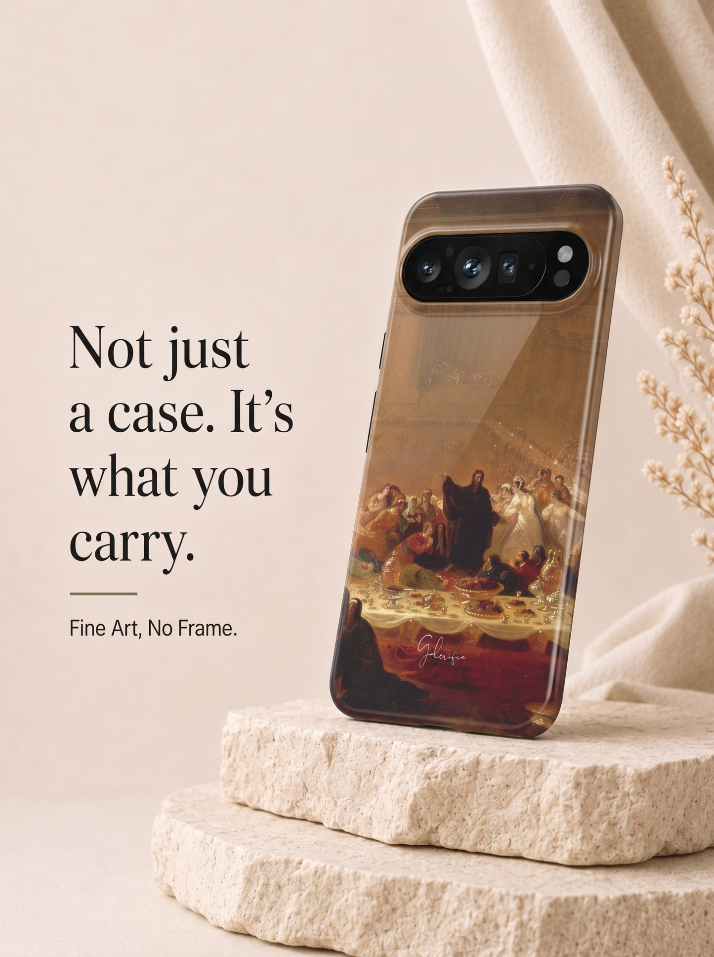 The Fall of Babylon by John Martin Google Pixel Case