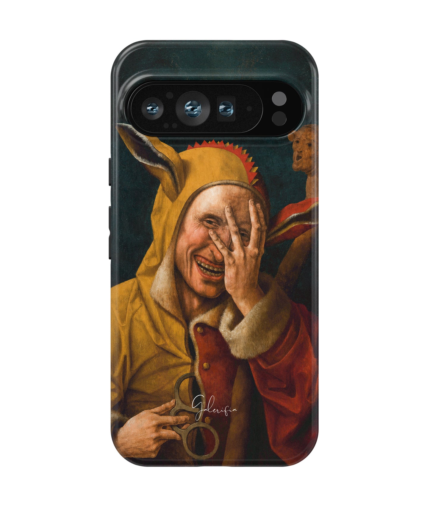 Laughing Fool, Attributed to Jacob Cornelisz van Oostsanen Google Pixel Case