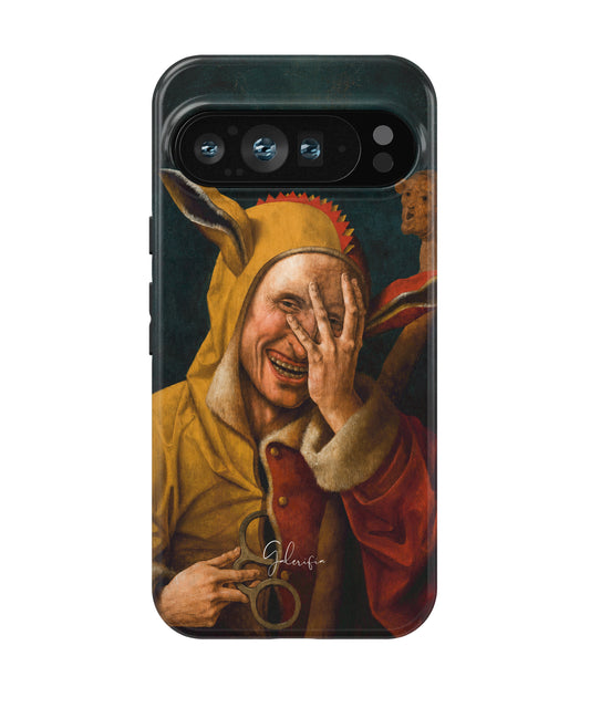 Laughing Fool, Attributed to Jacob Cornelisz van Oostsanen Google Pixel Case