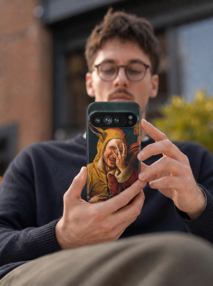 Laughing Fool, Attributed to Jacob Cornelisz van Oostsanen Google Pixel Case