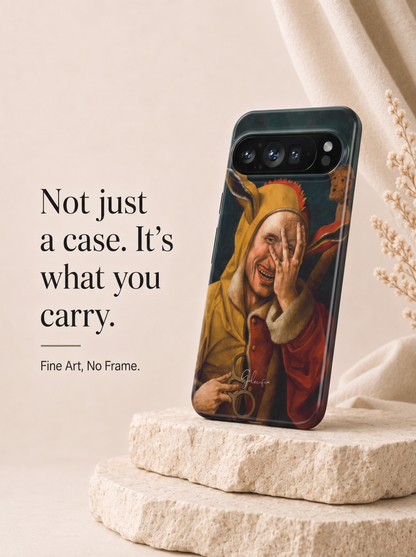Laughing Fool, Attributed to Jacob Cornelisz van Oostsanen Google Pixel Case