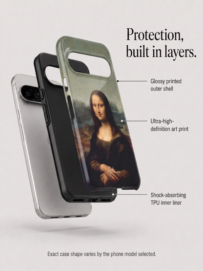 Mona Lisa by Leonardo da Vinci Google Pixel Case