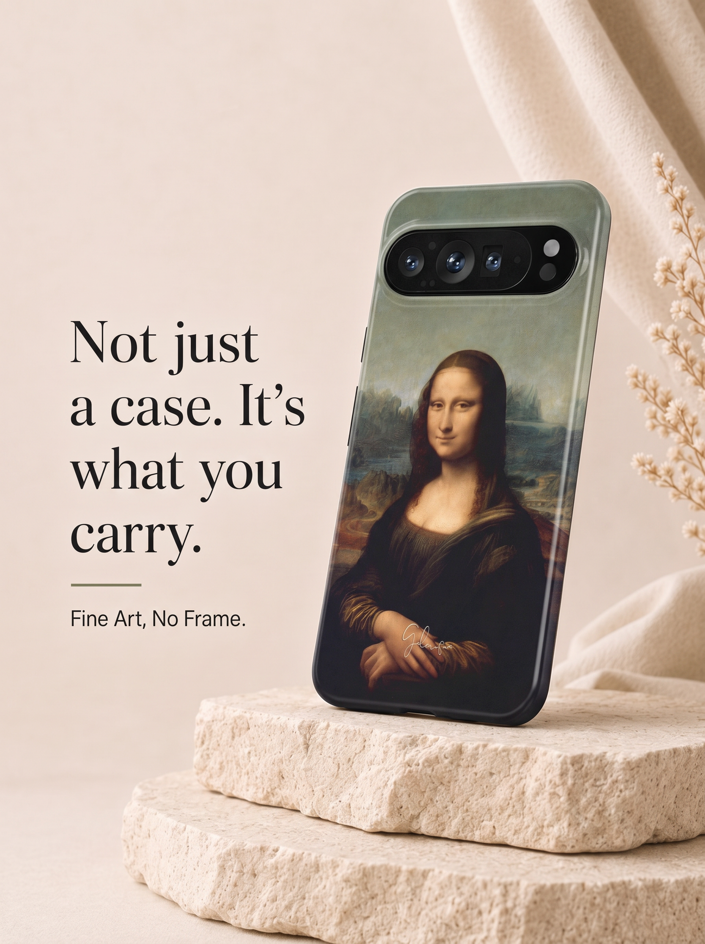 Mona Lisa by Leonardo da Vinci Google Pixel Case