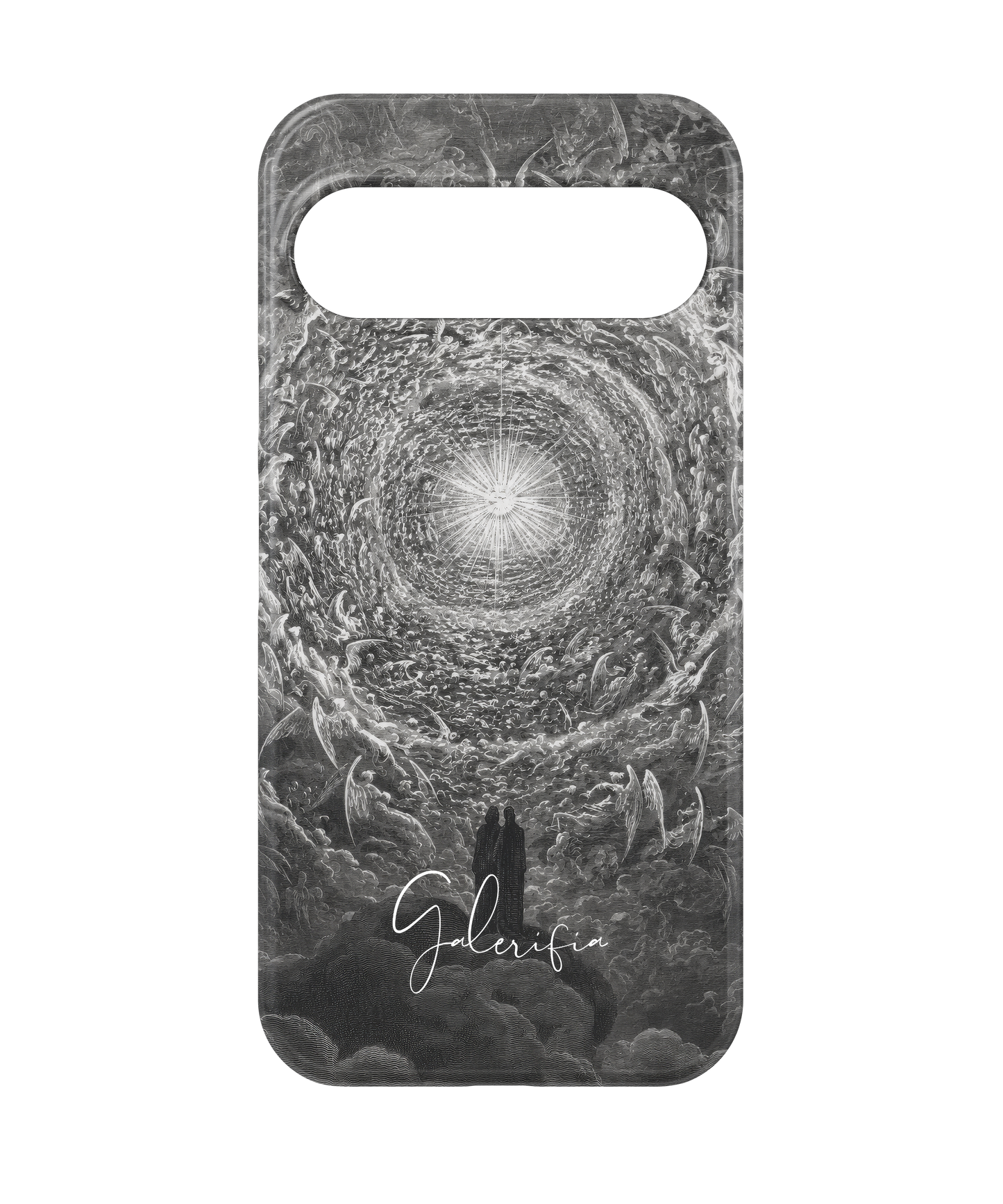Paradiso Canto 34 by Gustave Doré printed on a tough Google Pixel phone case front view