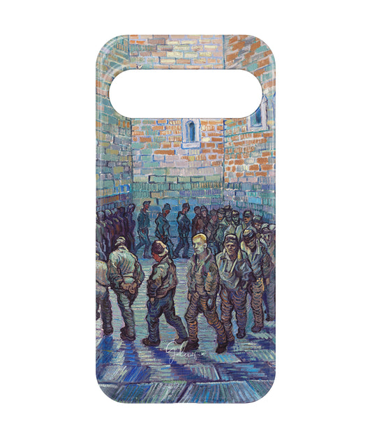 Prisoners Exercising by Vincent van Gogh Google Pixel Case