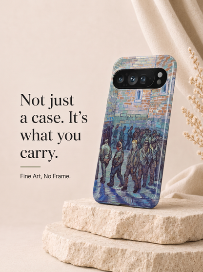 Prisoners Exercising by Vincent van Gogh Google Pixel Case