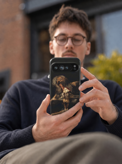 Saturn Devouring His Son by Francisco Goya Google Pixel Case