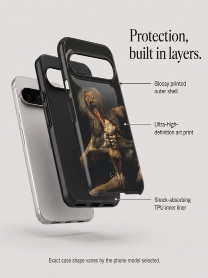 Saturn Devouring His Son by Francisco Goya Google Pixel Case