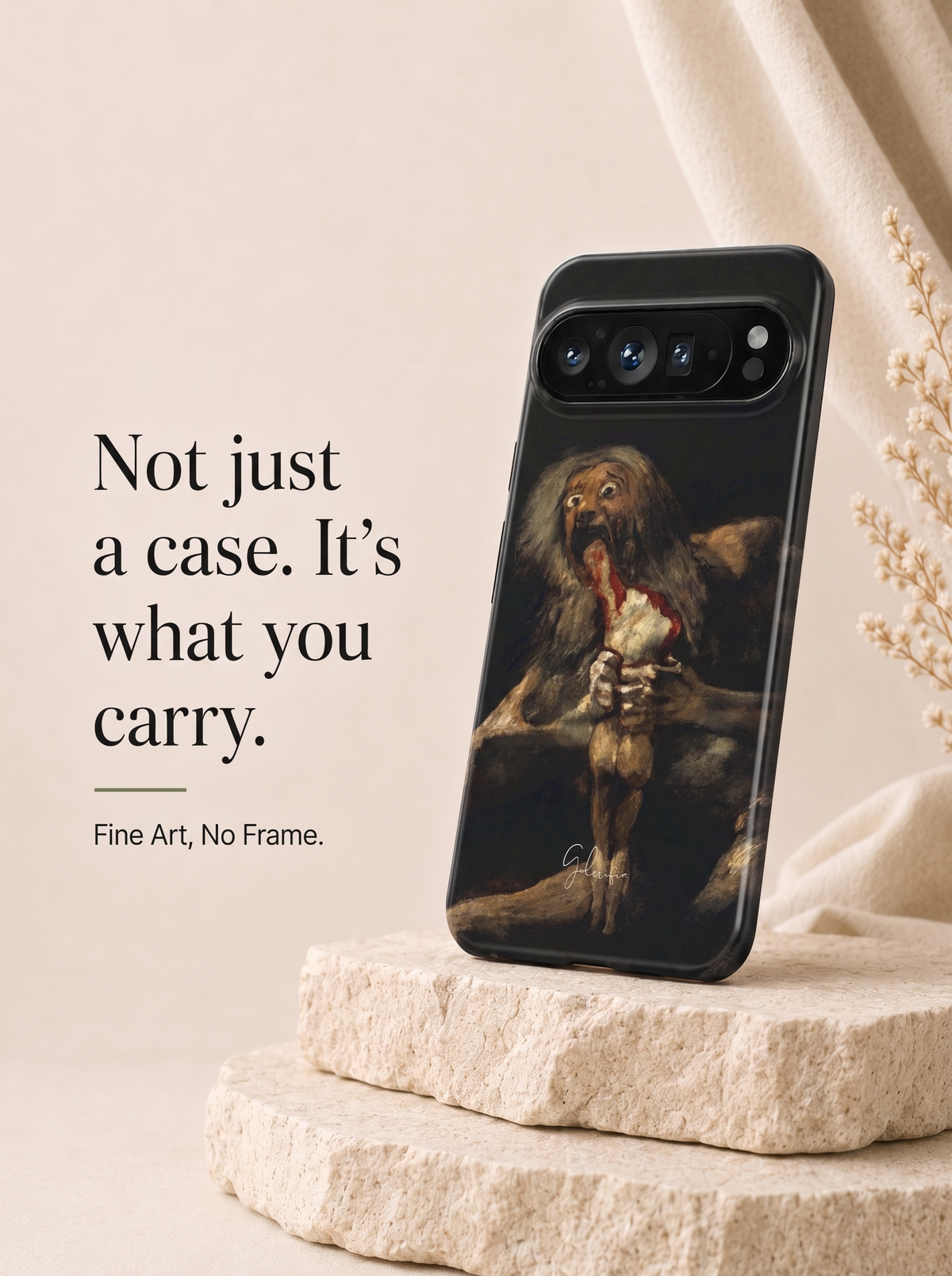 Saturn Devouring His Son by Francisco Goya Google Pixel Case