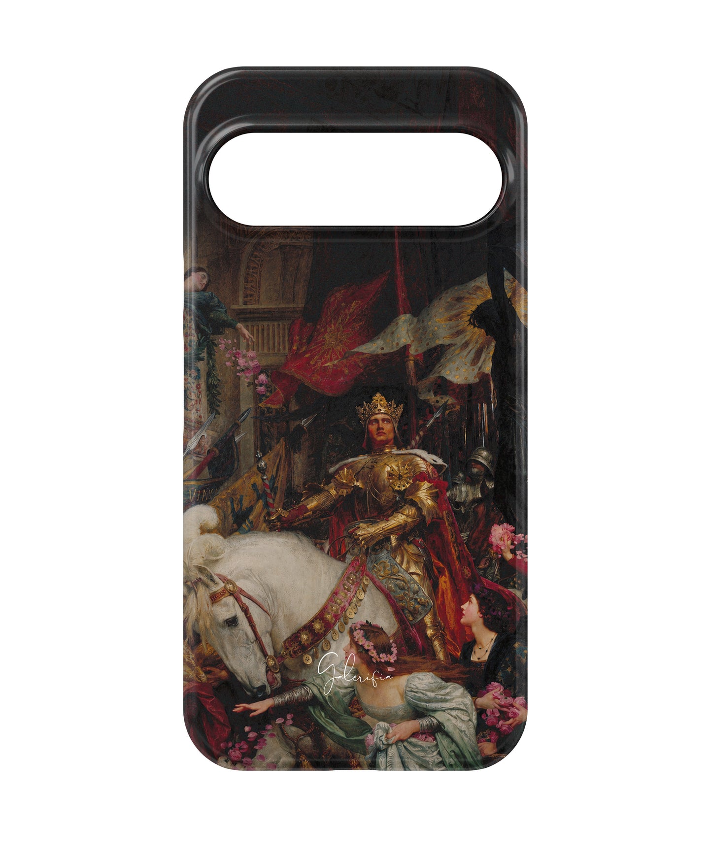 The Two Crowns by Sir Frank Dicksee Google Pixel Case