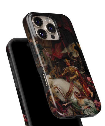The Two Crowns by Sir Frank Dicksee iPhone Case