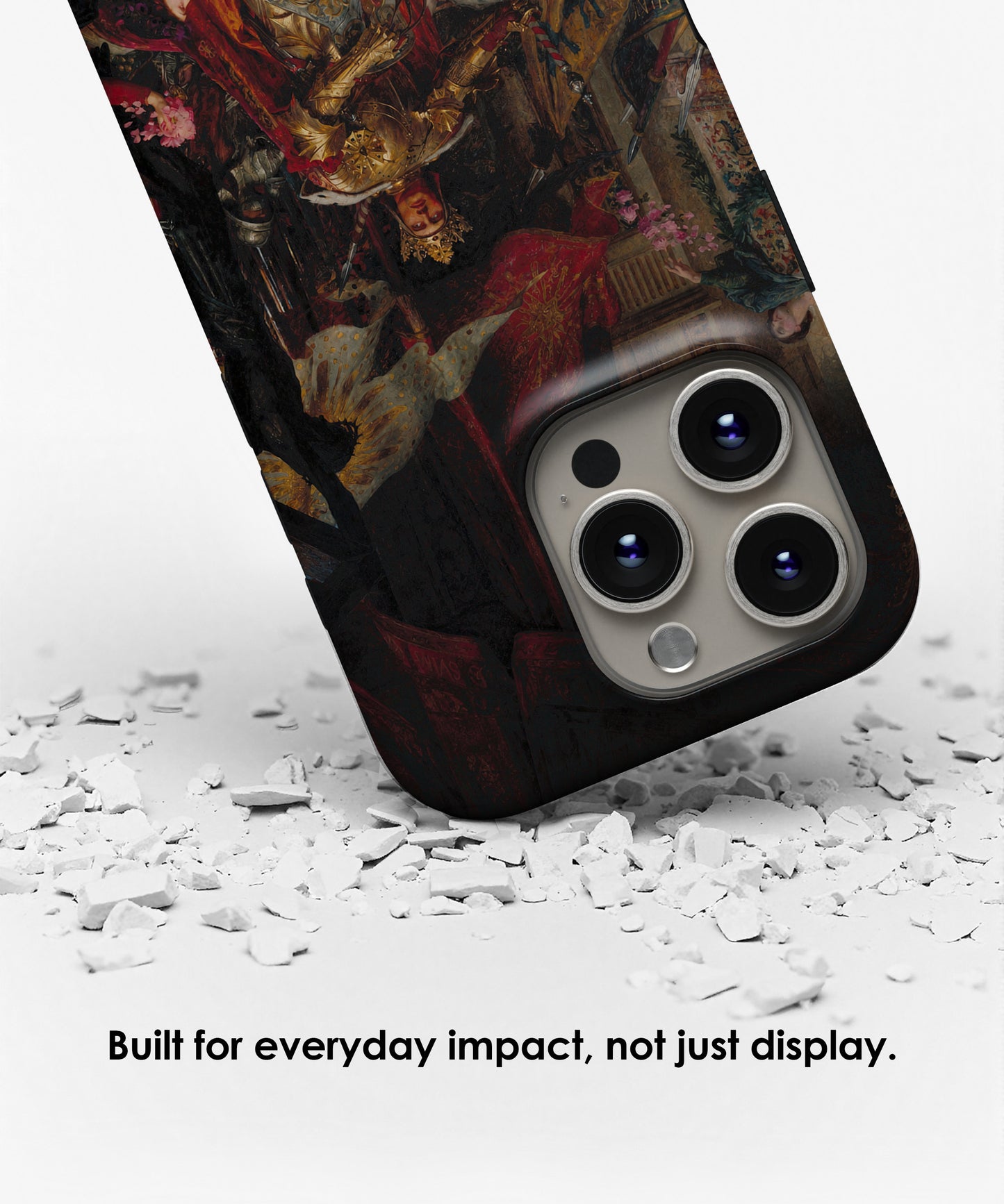 The Two Crowns by Sir Frank Dicksee iPhone Case
