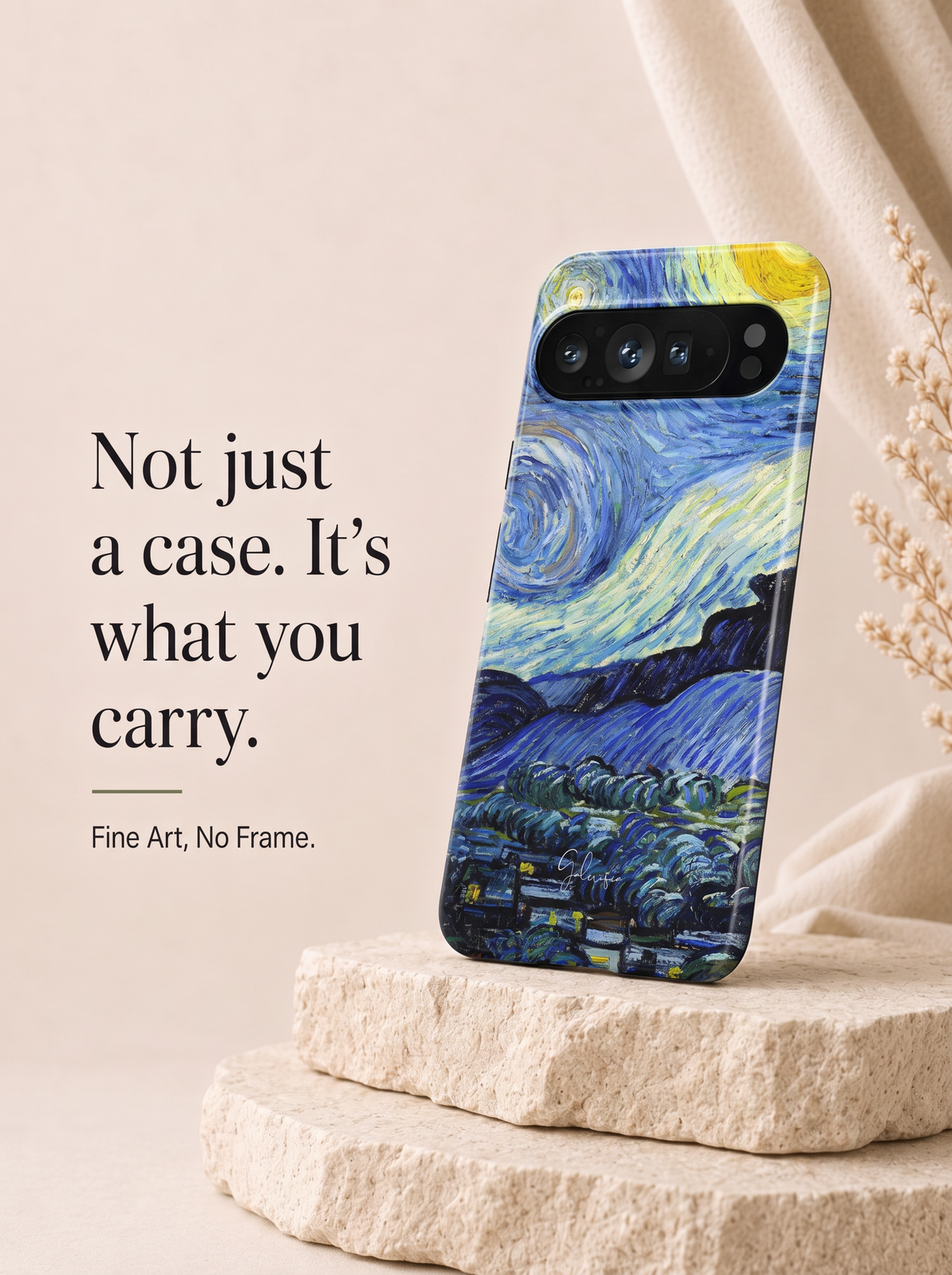Starry Night by Vincent van Gogh Google Pixel Case