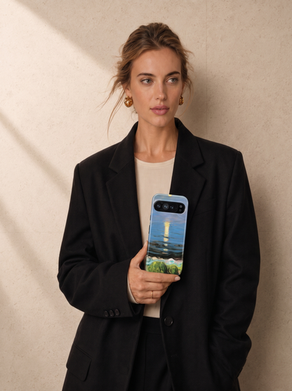 Summer Night on the Beach by Edvard Munch Google Pixel Case
